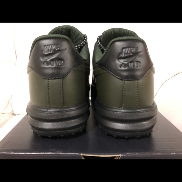 Nike LF1 Duckboot Low Sequoia Black Air Force New - Picture 7 of 7